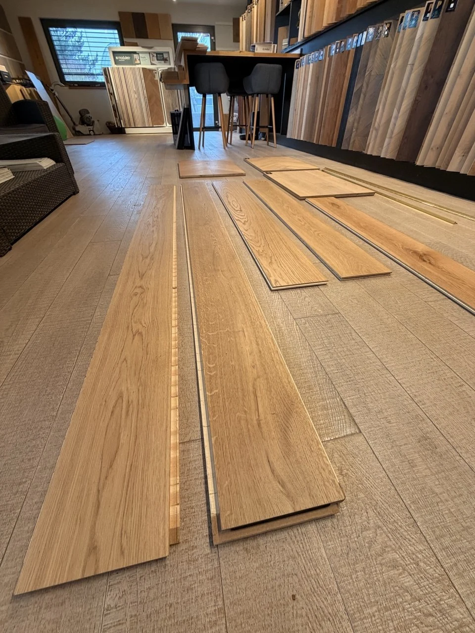 Ponçage de parquet : rendu après vitrification en Alsace