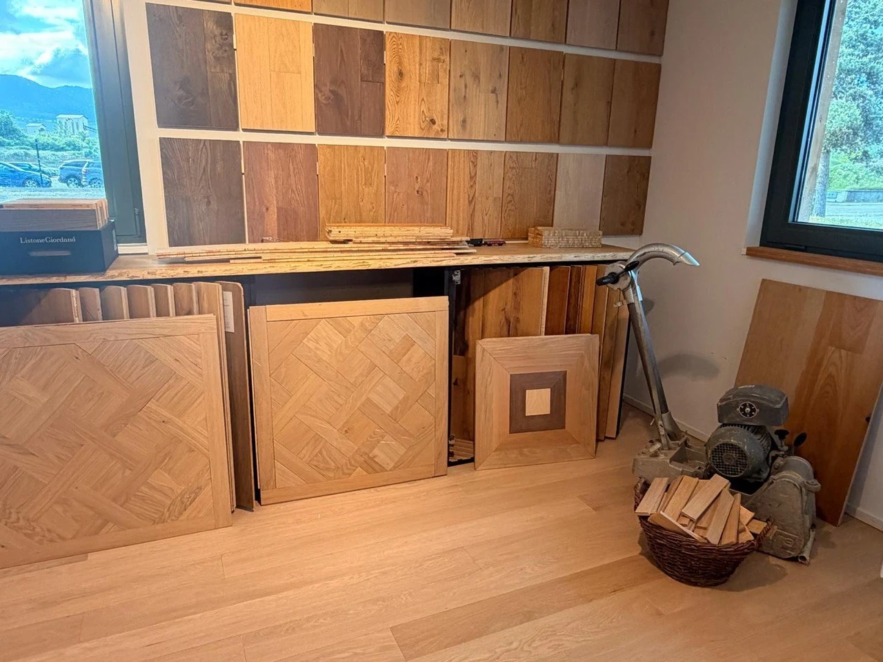 Intervention de ponçage de parquet : machines et aspiration sans poussière